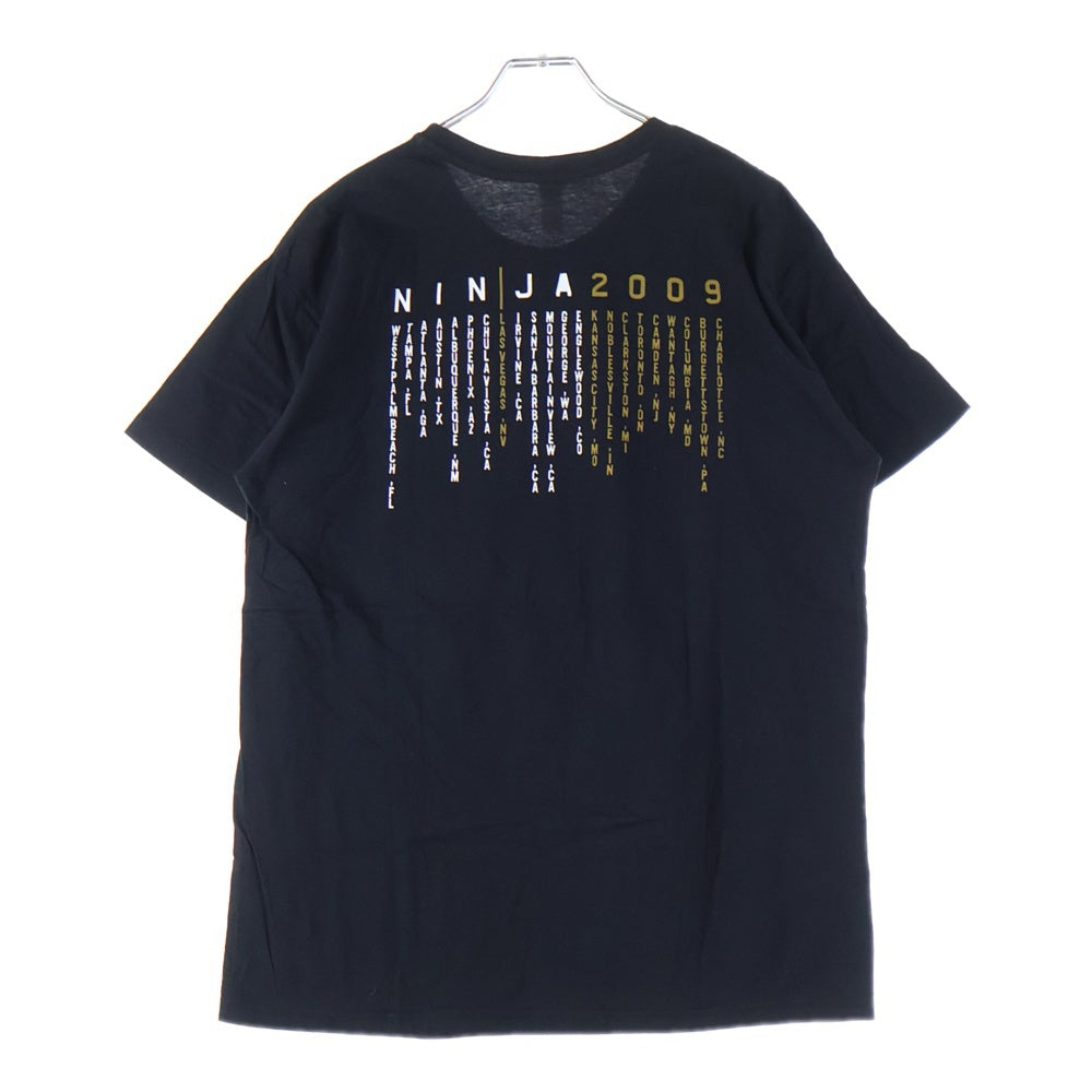 VINTAGE(ヴィンテージ) 00S NINE INCH NAILS JANE'S ADDICTION TOUR T-SHIRT ナイン インチ ネイルズ ジェーンズ アディクション ツアー プリント クルーネック 半袖Tシャツ