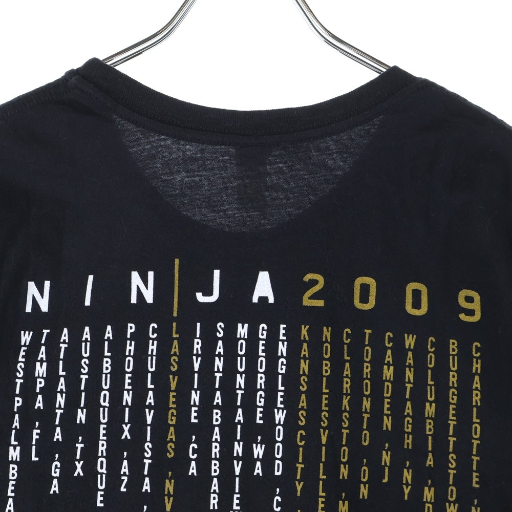 VINTAGE(ヴィンテージ) 00S NINE INCH NAILS JANE'S ADDICTION TOUR T-SHIRT ナイン インチ ネイルズ ジェーンズ アディクション ツアー プリント クルーネック 半袖Tシャツ