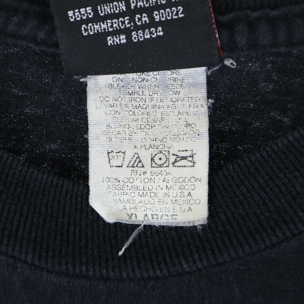 VINTAGE(ヴィンテージ) 00S VINTAGE KORN EL DIA DE LOS KORN T-SHIRT コーン スカル 両面プリント クルーネック 半袖Tシャツ カットソー ブラック