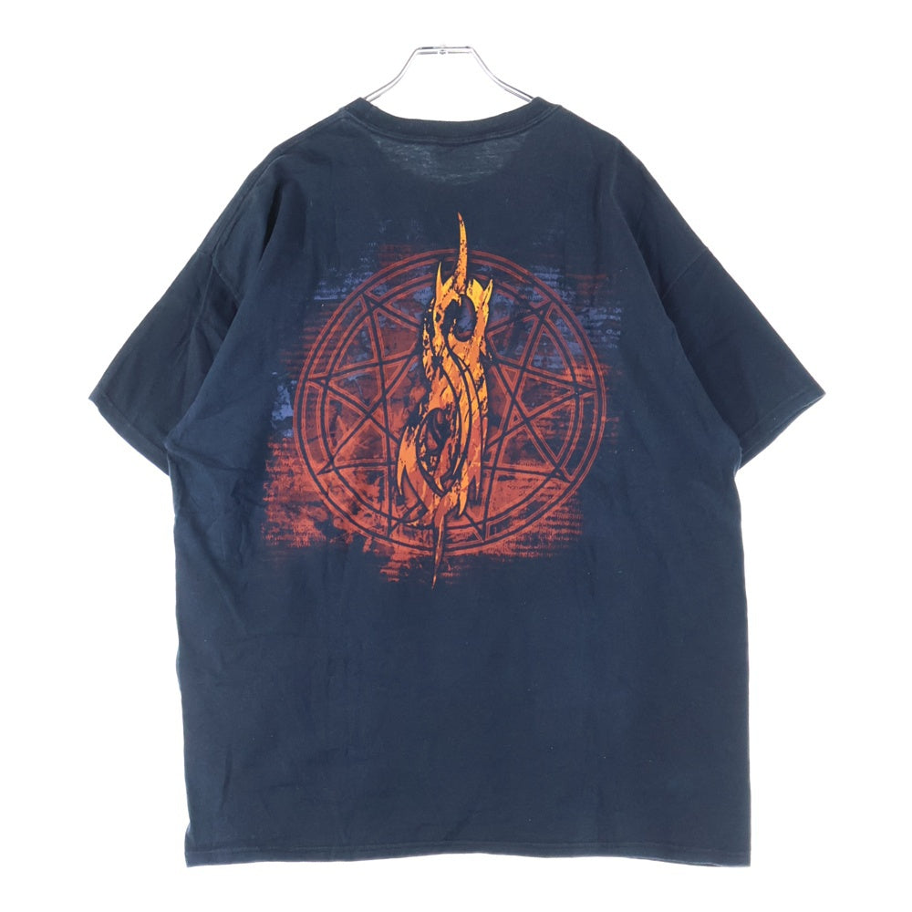 VINTAGE(ヴィンテージ) 00S Slipknot ALL HOPE IS GONE T-SHIRT オール ホープ イズ ゴーン 両面プリント クルーネック 半袖Tシャツ カットソー ブラック