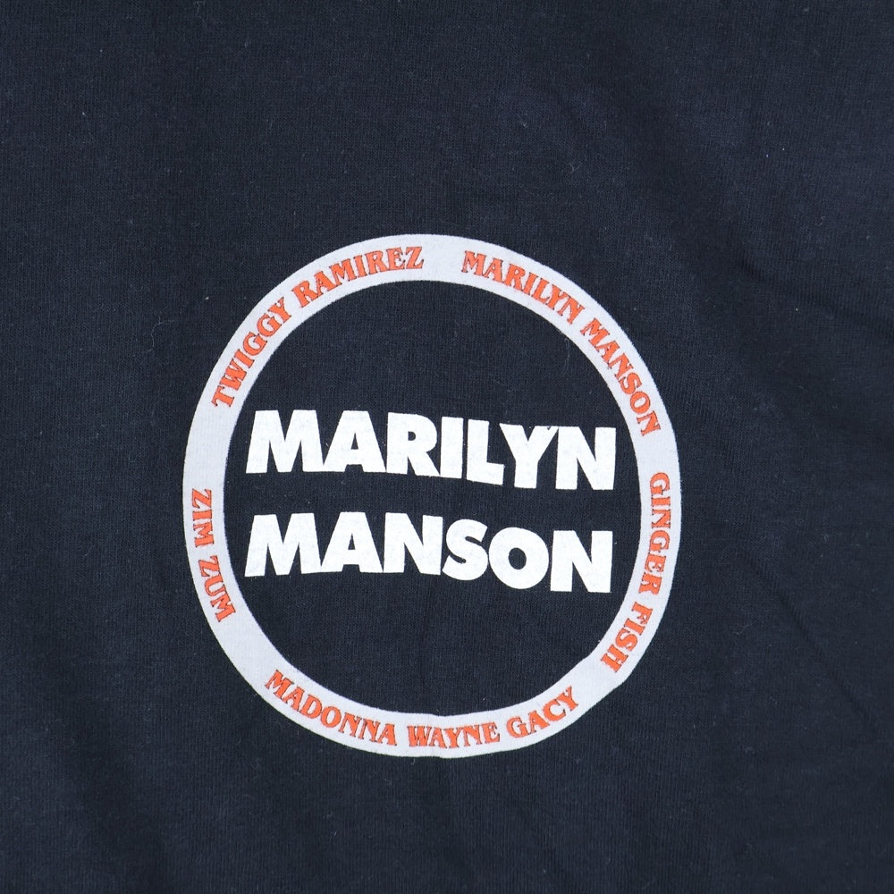 VINTAGE(ヴィンテージ) 00S MARILYN MANSON ANTI CHRIST SUPERSTAR T-SHIRT マリリンマンソン アンチ クライスト スーパースター プリント クルーネック 半袖Tシャツ