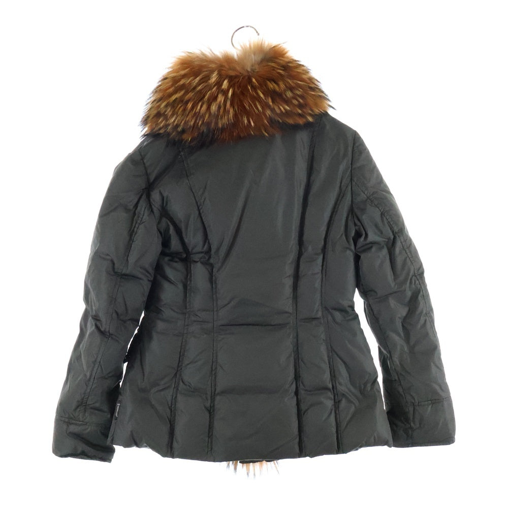 MONCLER(モンクレール) GRILLON グリヨン ファー トグルボタン ダウン ジャケット カーキ レディース 220934690910