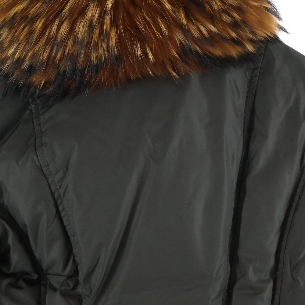 MONCLER(モンクレール) GRILLON グリヨン ファー トグルボタン ダウン ジャケット カーキ レディース 220934690910