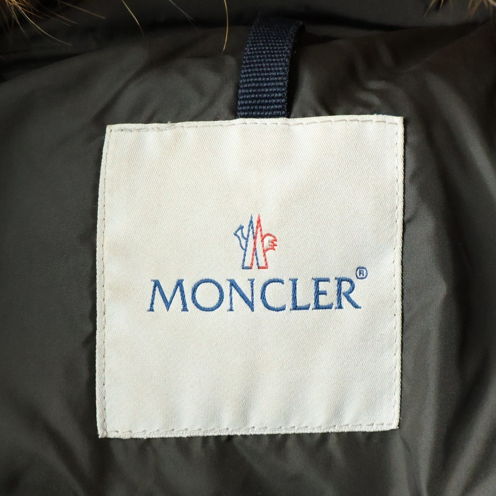 MONCLER(モンクレール) GRILLON グリヨン ファー トグルボタン ダウン ジャケット カーキ レディース 220934690910
