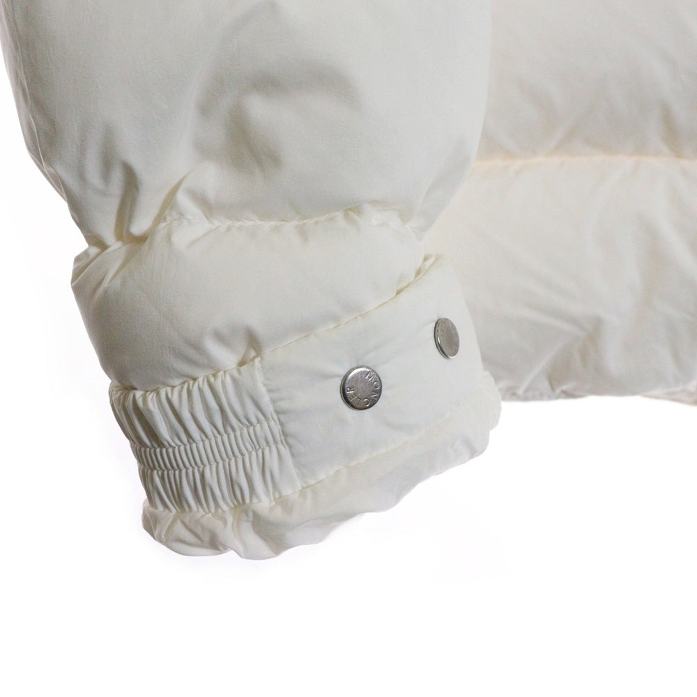 MONCLER(モンクレール) 20AW ARAVIS アラビス アームラバーロゴ マルチポケット ジップアップ フーデッド ダウンジャケット ホワイト F20911A54300