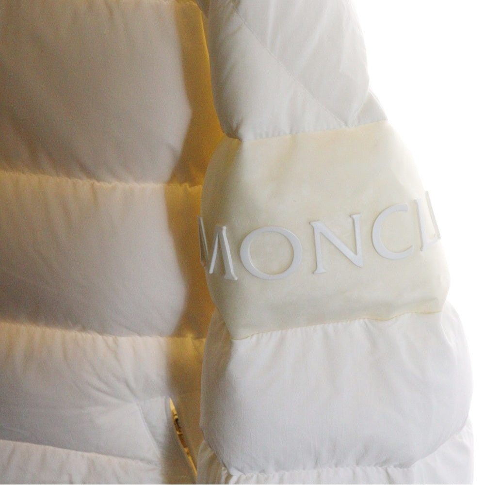 MONCLER(モンクレール) 20AW ARAVIS アラビス アームラバーロゴ マルチポケット ジップアップ フーデッド ダウンジャケット ホワイト F20911A54300