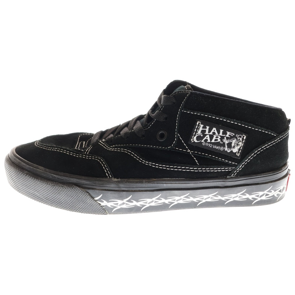 VANS(ヴァンズ) 21AW ×SUPREME Half Cab Black シュプリーム ハーフ カブ ローカットスニーカー レディース ブラック US6.5/24.5cm VN0A5KRWBLK