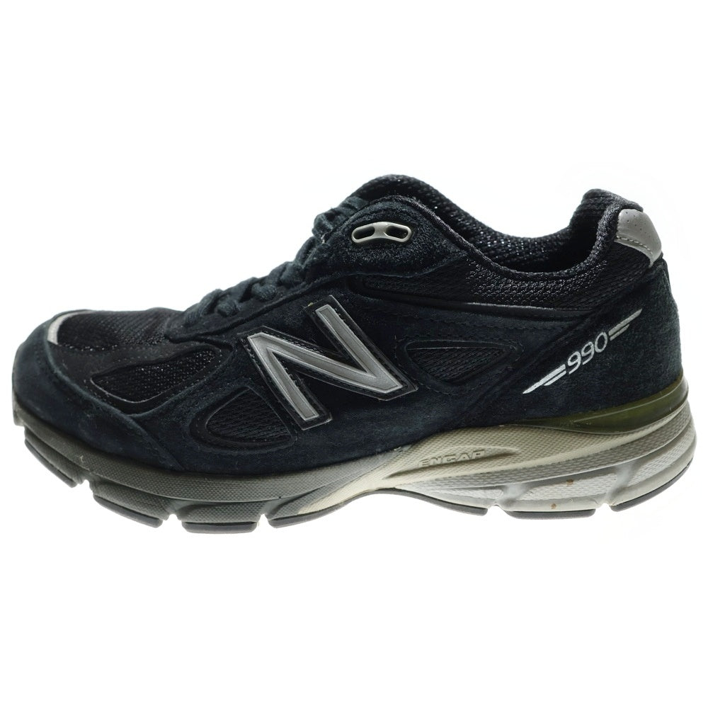 New Balance(ニューバランス) W990BK4 スエード ローカットスニーカー レディース ブラック US7/24cm
