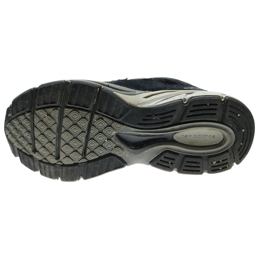 New Balance(ニューバランス) W990BK4 スエード ローカットスニーカー レディース ブラック US7/24cm