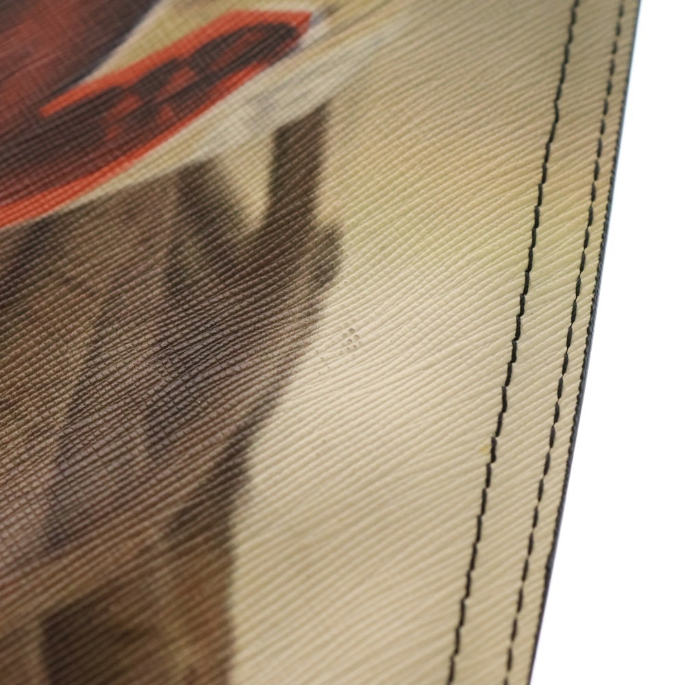 GIVENCHY(ジバンシィ) Antigona Robot Himba Print Clutch ロポットフェイスプリント レザークラッチ セカンドバッグ マルチカラー