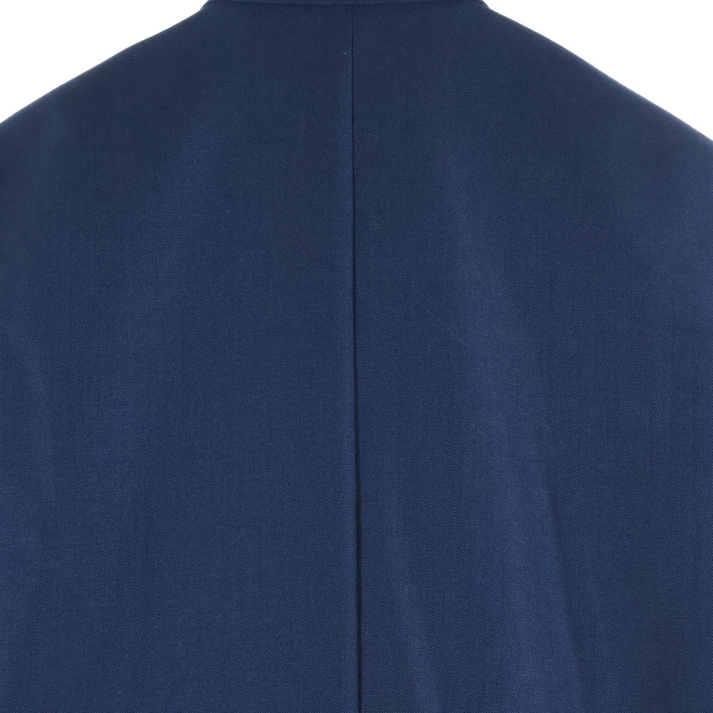 DIOR(ディオール) モヘア混 ウール 4B ロングコート ジャケット ネイビー 923C301A4441