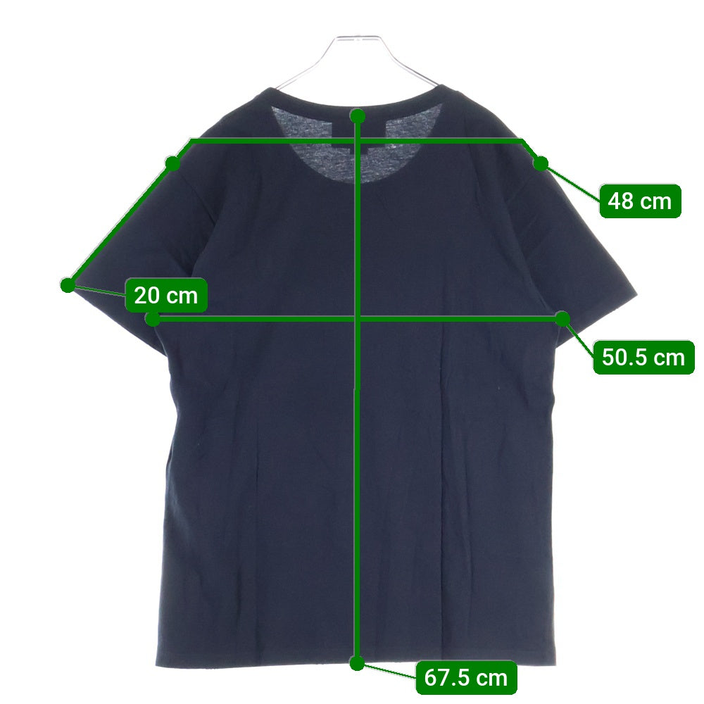 GUCCI(グッチ) Coco Capitan ココキャピタン ロゴプリントTシャツ 半袖カットソー ブラック 493117