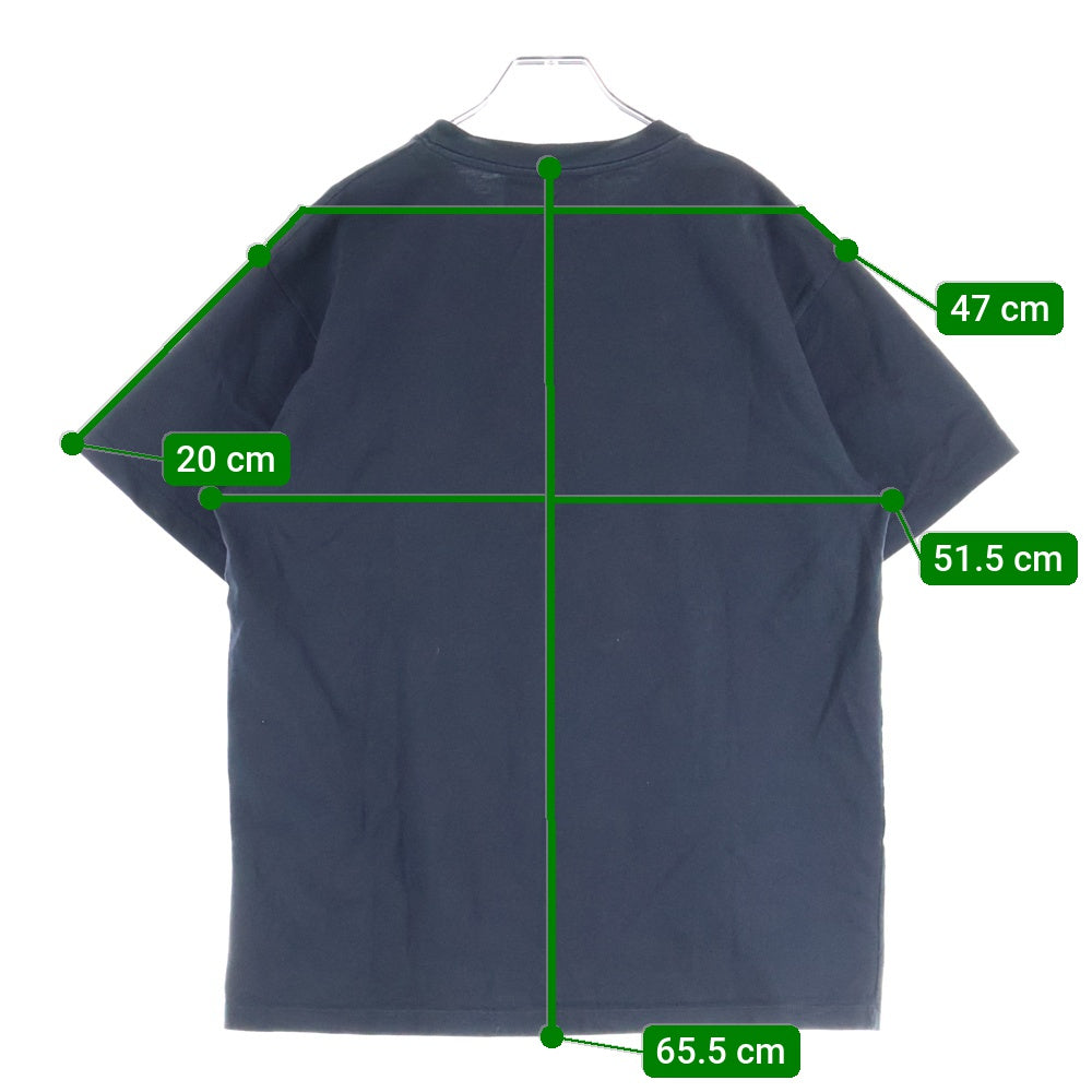 GUCCI(グッチ) GUCCIブレードロゴプリント クルーネック 半袖Tシャツ カットソー ブラック/レッド 565806