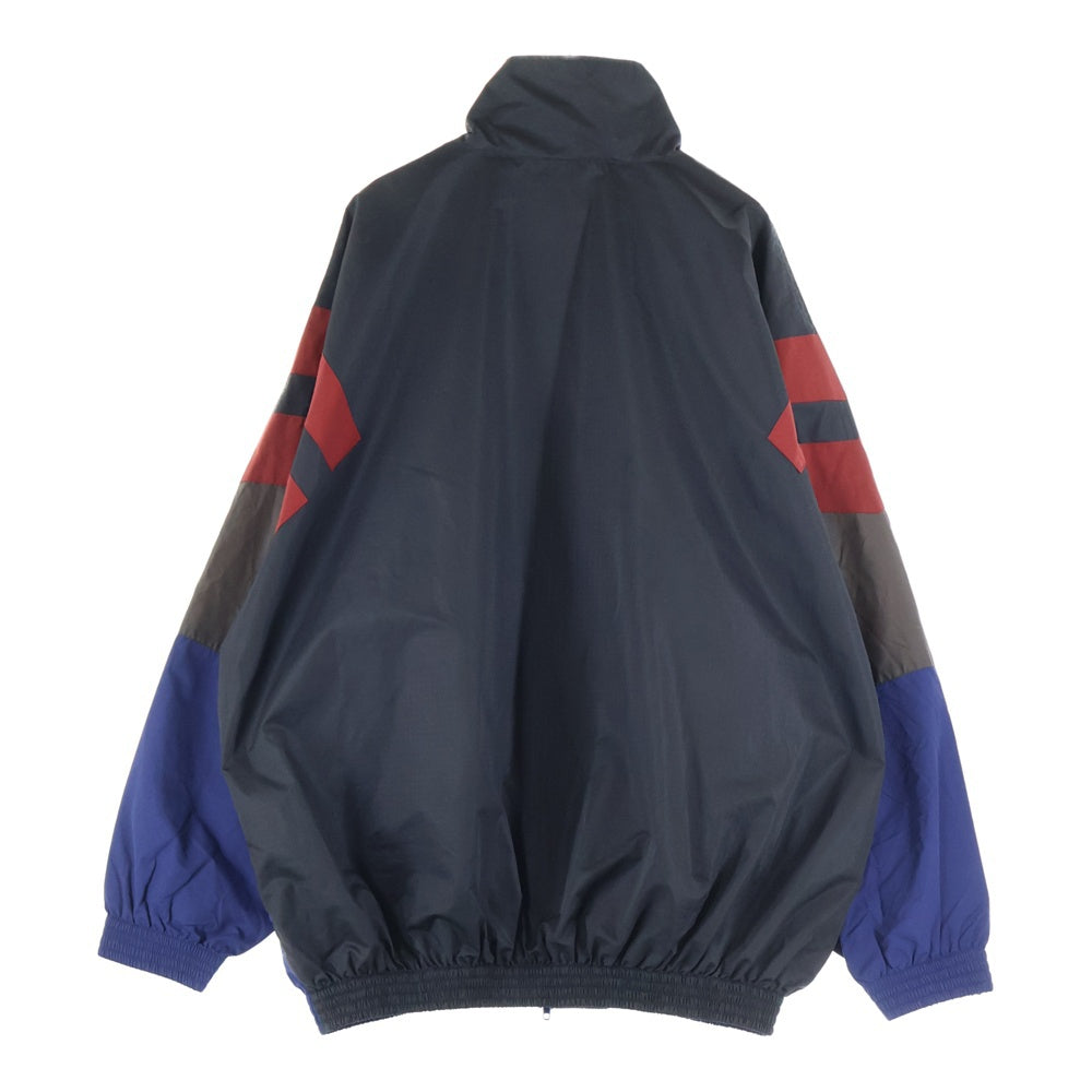 BALENCIAGA(バレンシアガ) 17AW ラインデザイン ナイロントラックジャケット ブルー/レッド/ブラック 508508
