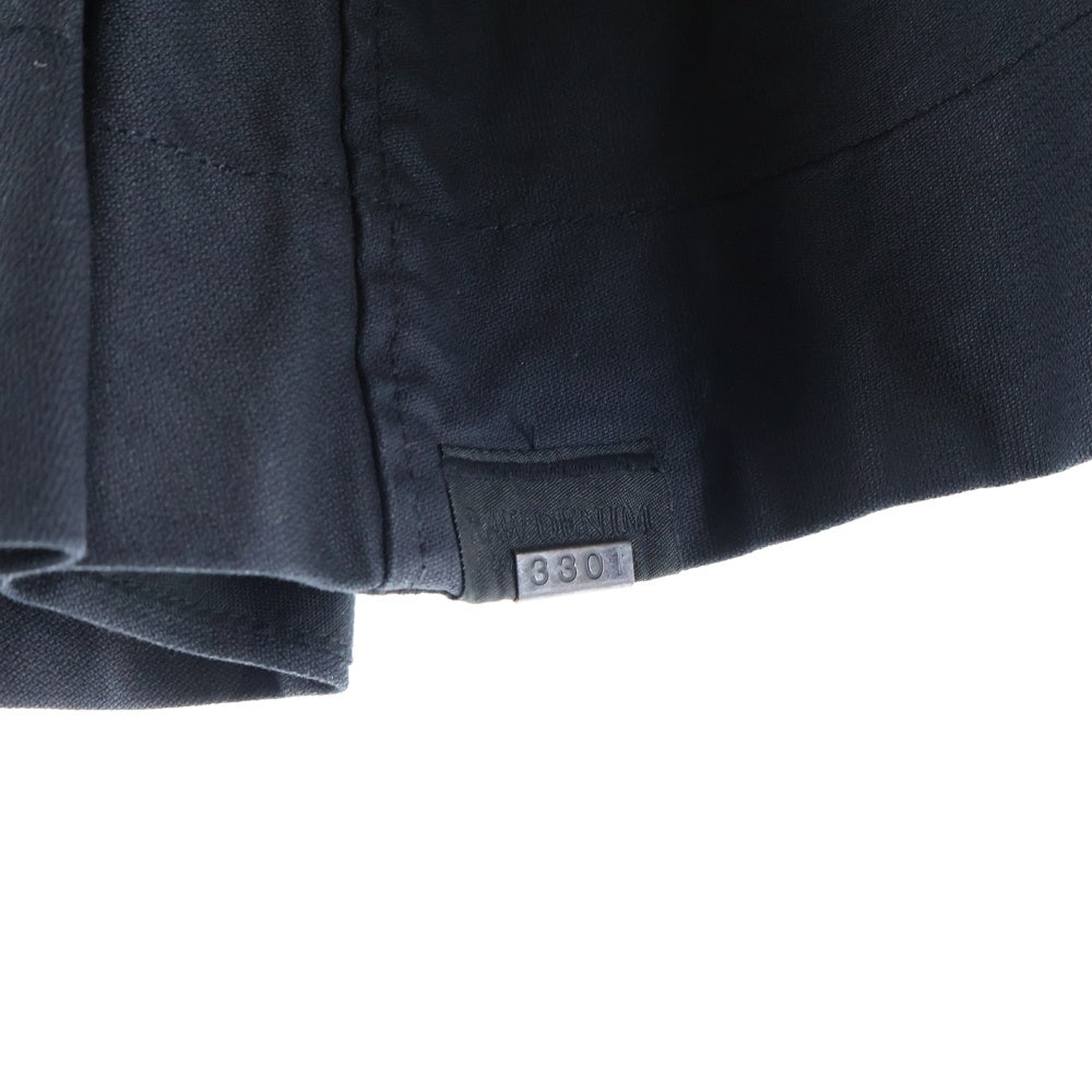 G-STAR RAW(ジースターロウ) 4B ベルト付き ショート丈 トレンチコート ブラック