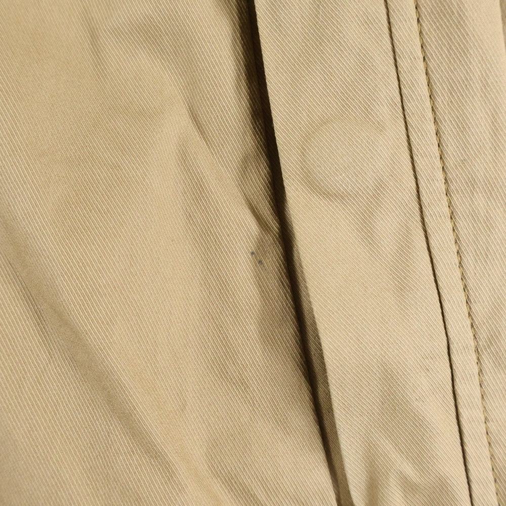 G-STAR RAW(ジースターロウ) 胸ロゴデザイン マルチステッチ マルチポケット ロングコート ベージュ