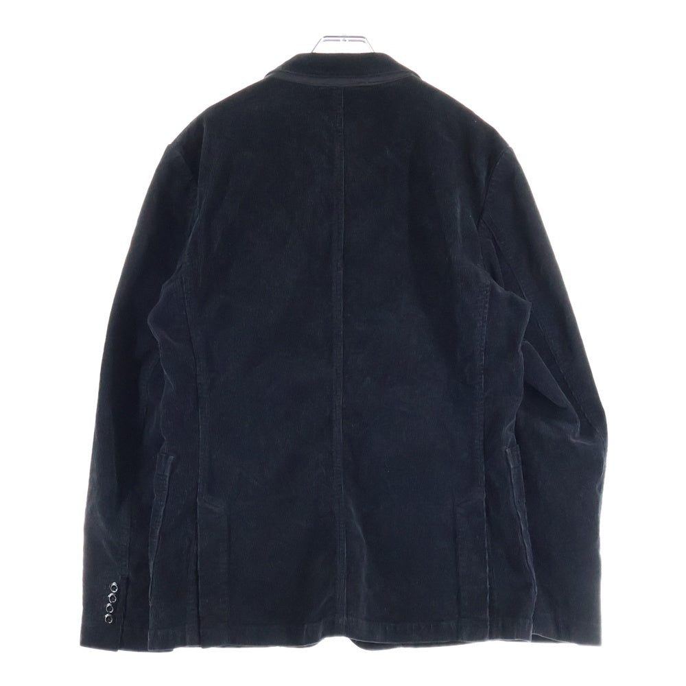 G-STAR RAW(ジースターロウ) ロゴデザインモチーフ マルチポケット コーデュロイ テーラードジャケット ブラック
