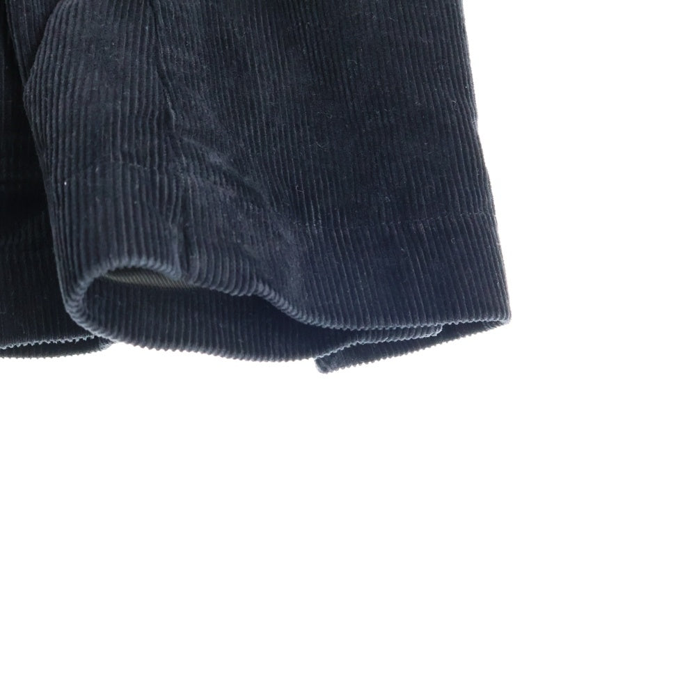 G-STAR RAW(ジースターロウ) ロゴデザインモチーフ マルチポケット コーデュロイ テーラードジャケット ブラック