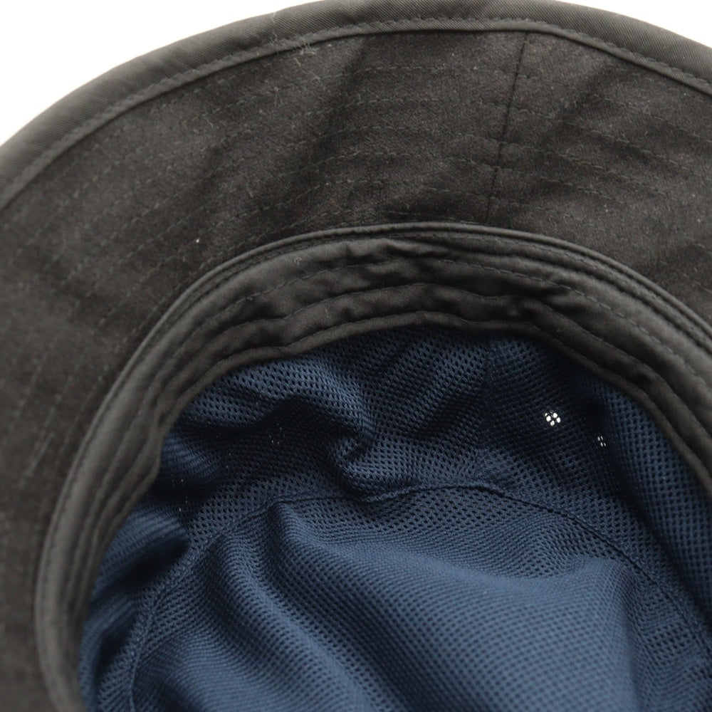 G-STAR RAW(ジースターロウ) ロゴデザイン チェック柄 バケットハット 帽子 ブラウン/グリーン