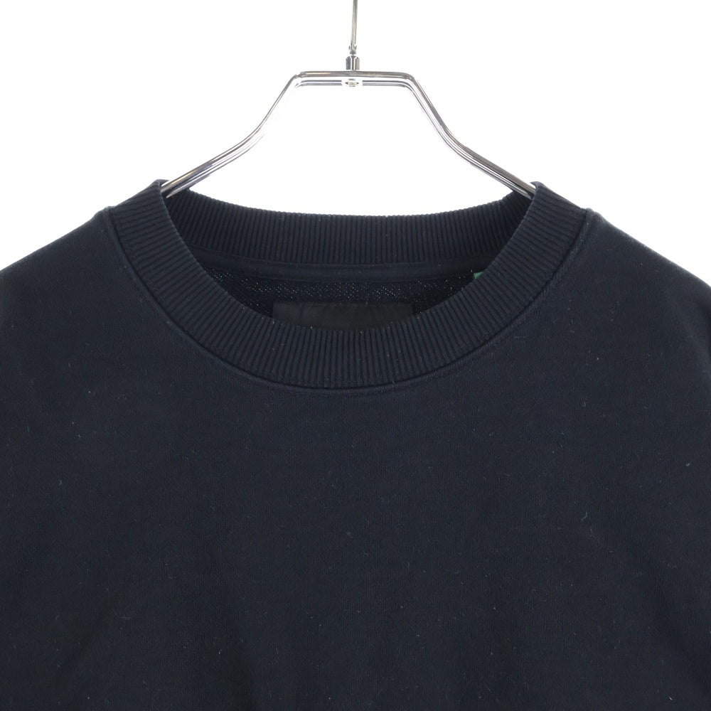 G-STAR RAW(ジースターロウ) フロントマルチフラップポケット クルーネック スウェット セーター ブラック