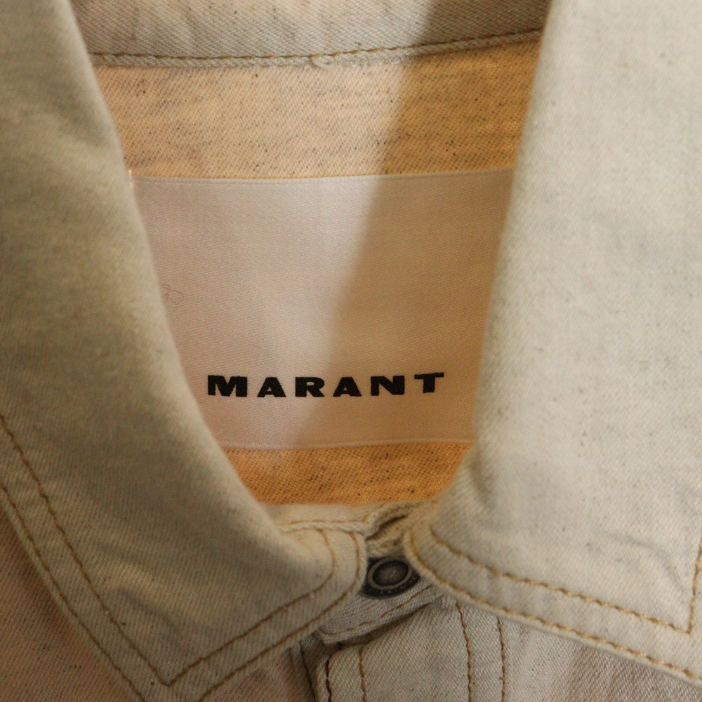 ISABEL MARANT ETOILE(イザベル マラン エトワール) PASCUALE JACKET パスクアーレ マルチポケット ワークジャケット ベージュ VE0153HA-A2H06H