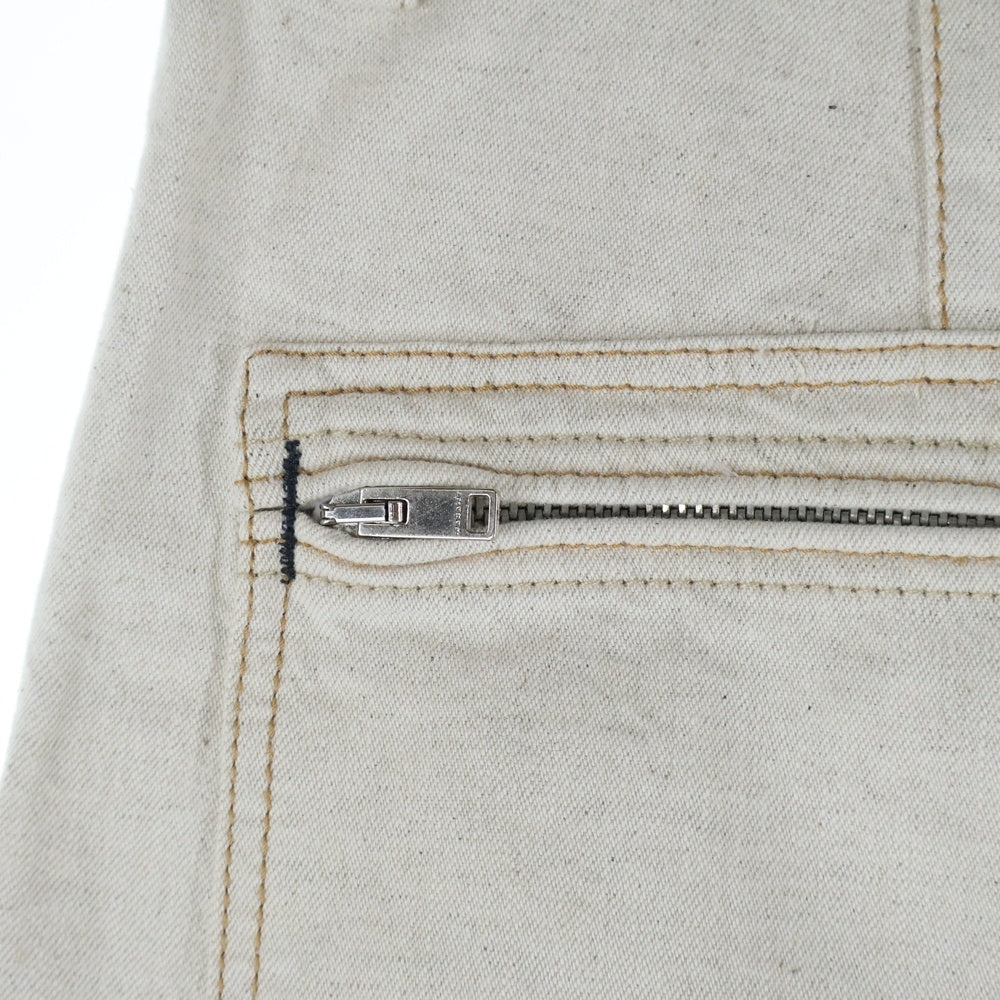 ISABEL MARANT ETOILE(イザベル マラン エトワール) SHORTS マルチポケット ステッチデザイン コットン ハーフワークパンツ ベージュ SH0065HA-A2H06H