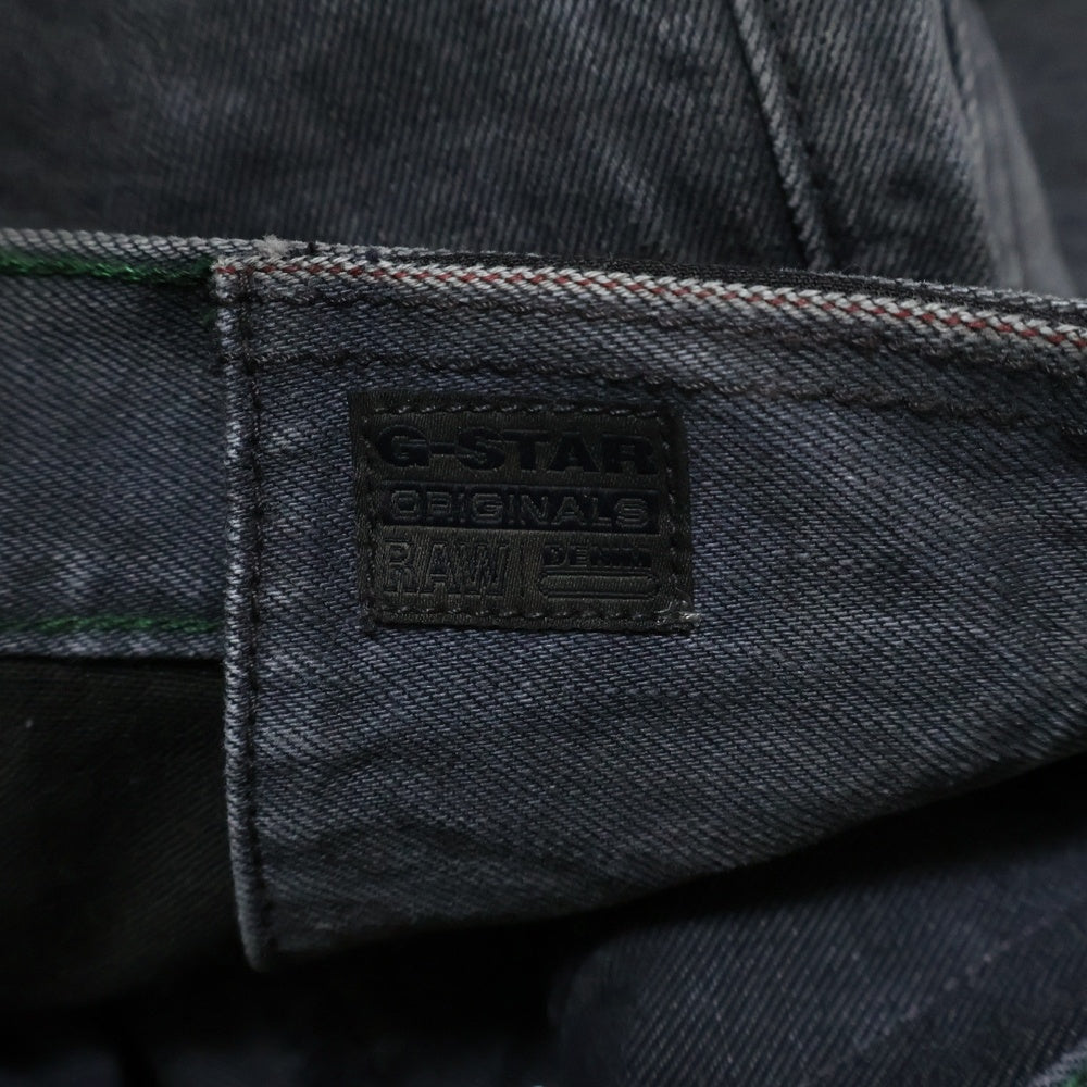 G-STAR RAW(ジースターロウ) TYPE49 RELAXED STRAIGHT PANTS マルチポケット リラックス ストレート デニムパンツ グレー