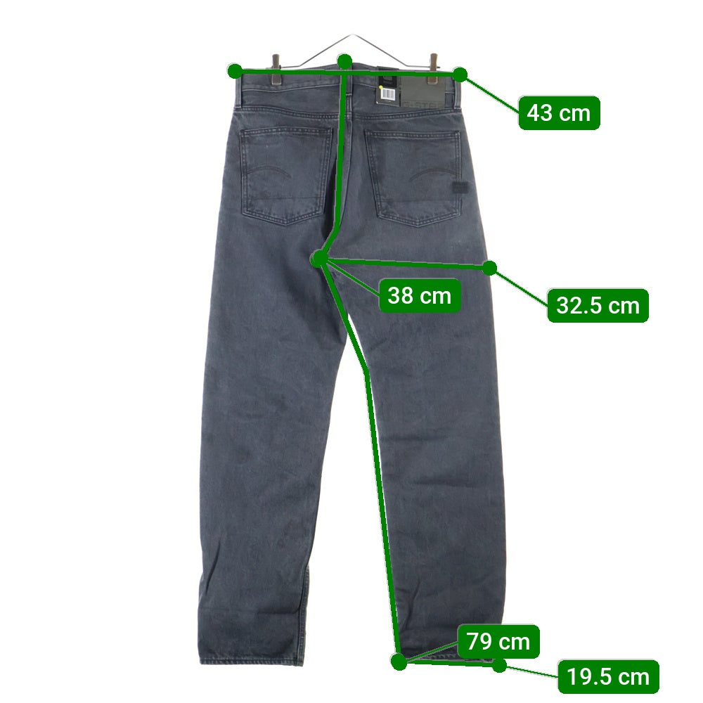 G-STAR RAW(ジースターロウ) TYPE49 RELAXED STRAIGHT PANTS マルチポケット リラックス ストレート デニムパンツ グレー