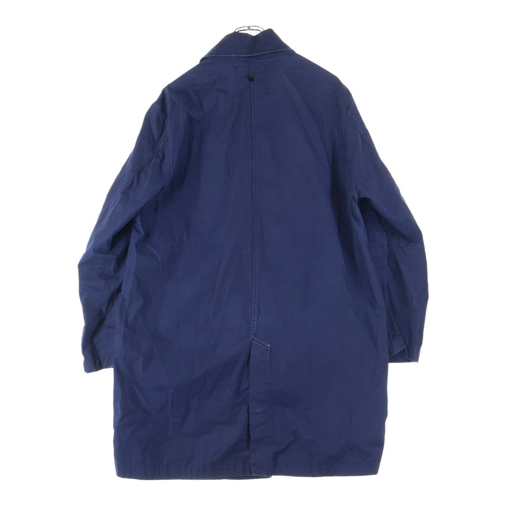 G-STAR RAW(ジースターロウ) 6B マルチポケット レギュラーカラー ロングコート ネイビー