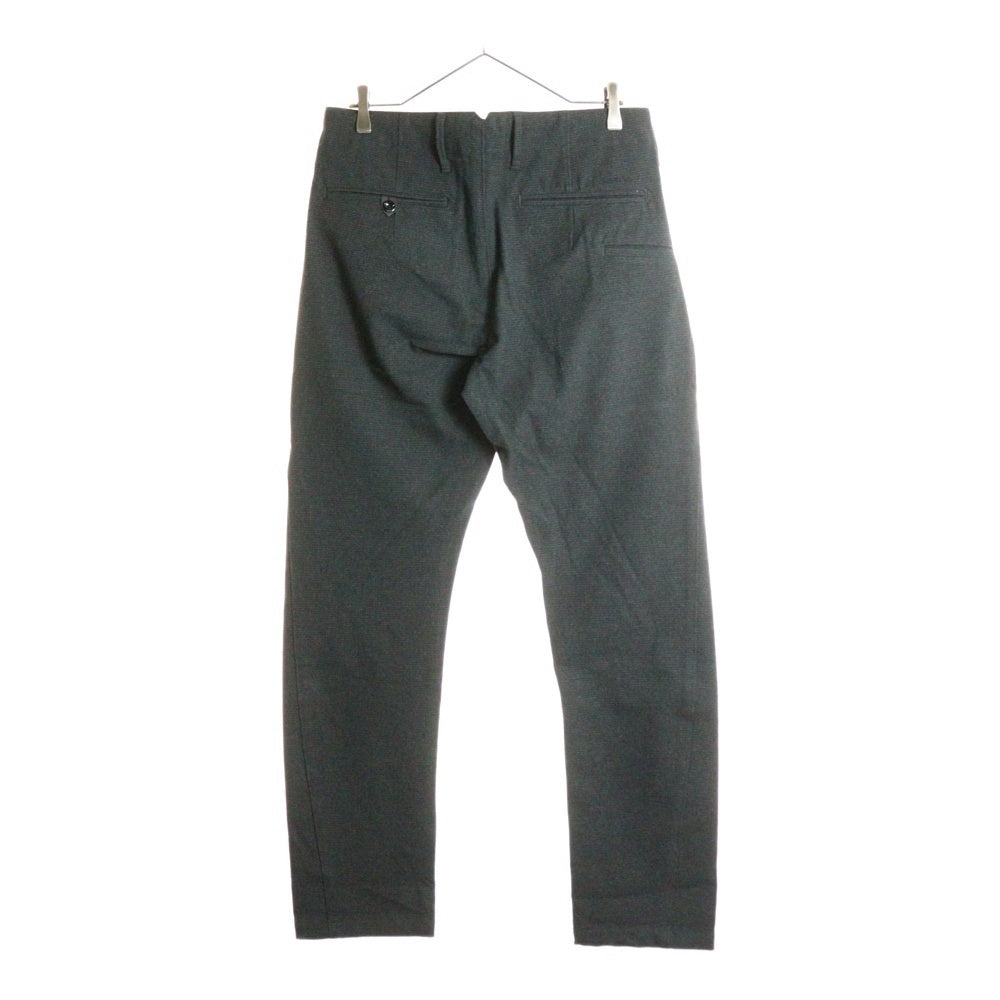 G-STAR RAW(ジースターロウ) ロゴデザインプレート マルチポケット コットン ジップアップ スラックスパンツ ブラック
