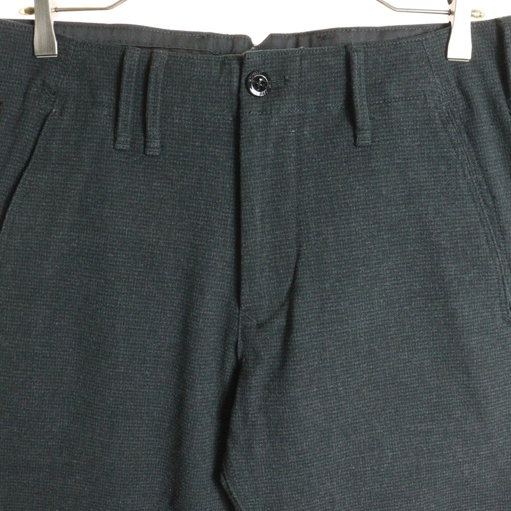 G-STAR RAW(ジースターロウ) ロゴデザインプレート マルチポケット コットン ジップアップ スラックスパンツ ブラック