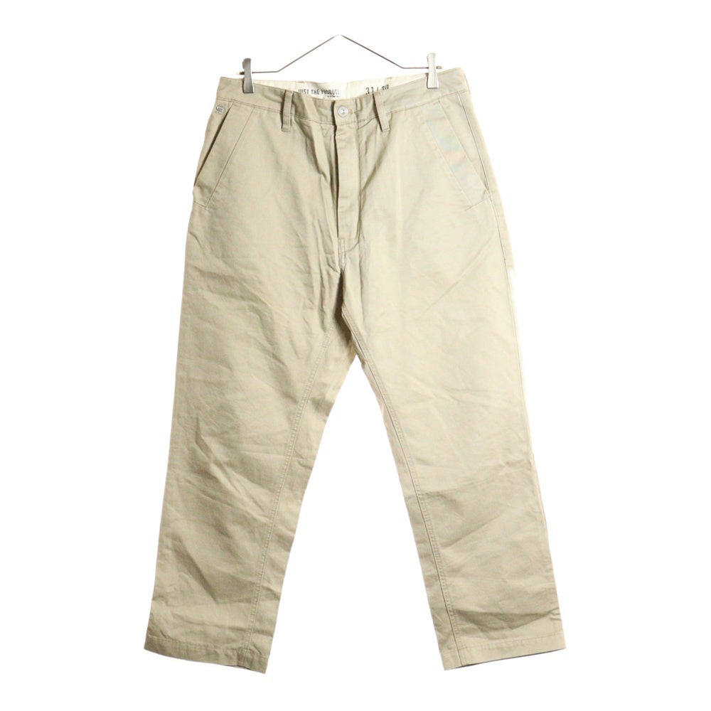 G-STAR RAW(ジースターロウ) ロゴデザインプレート マルチポケット ジップアップ チノパンツ ベージュ