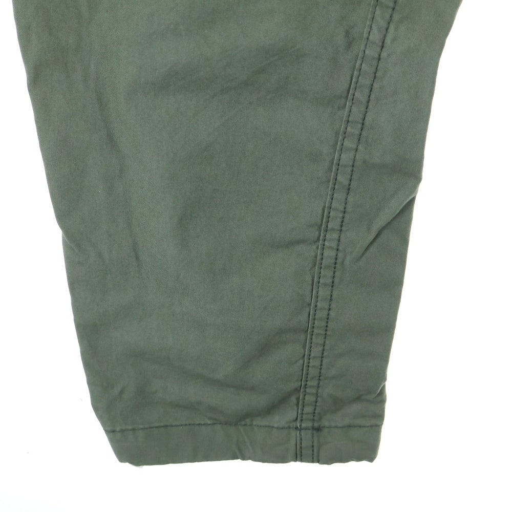 G-STAR RAW(ジースターロウ) ロゴデザインプレート マルチフラップポケット ジップアップ カーゴパンツ カーキ