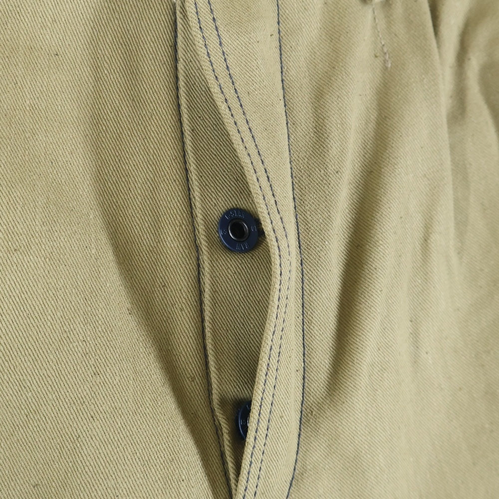 G-STAR RAW(ジースターロウ) マルチフラップポケット ロゴデザイン ジップアップ カーゴ ワークパンツ ベージュ