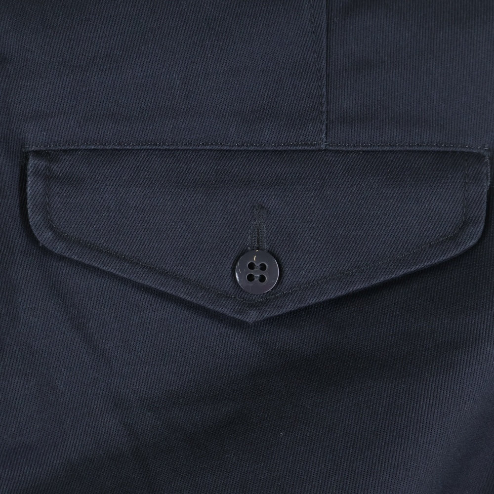 G-STAR RAW(ジースターロウ) マルチポケット ロゴデザイン革パッチ ボタンフライ ワークパンツ グレー