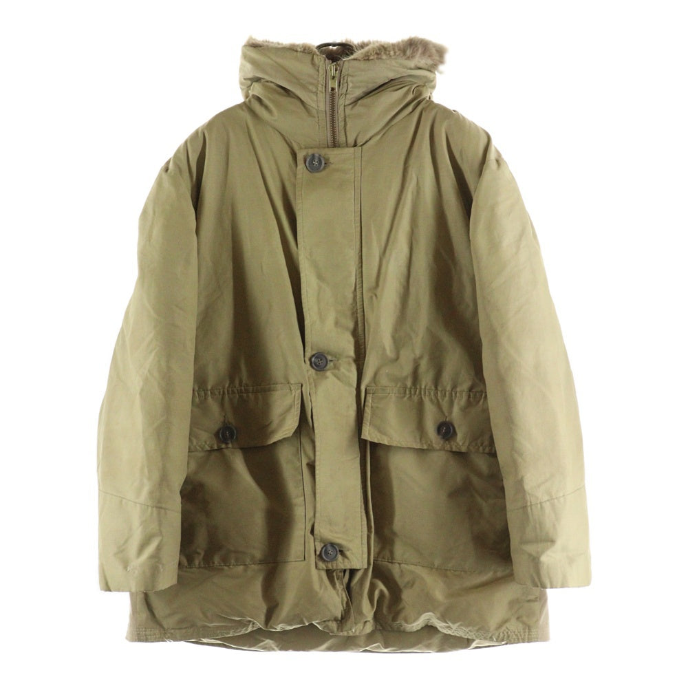 Eddie Bauer(エディバウワー) 50-60S BAUER DOWN SUPERIOR POLAR PARKA 日の出タグ スペリオールポーラーダウンパーカ コヨーテファー フーデッドダウンジャケット ベージュ