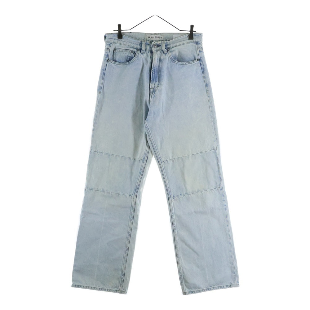 OUR LEGACY(アワーレガシー) THIRD CUT サードカット ジップフライ ストレートデニムパンツ インディゴ 808119