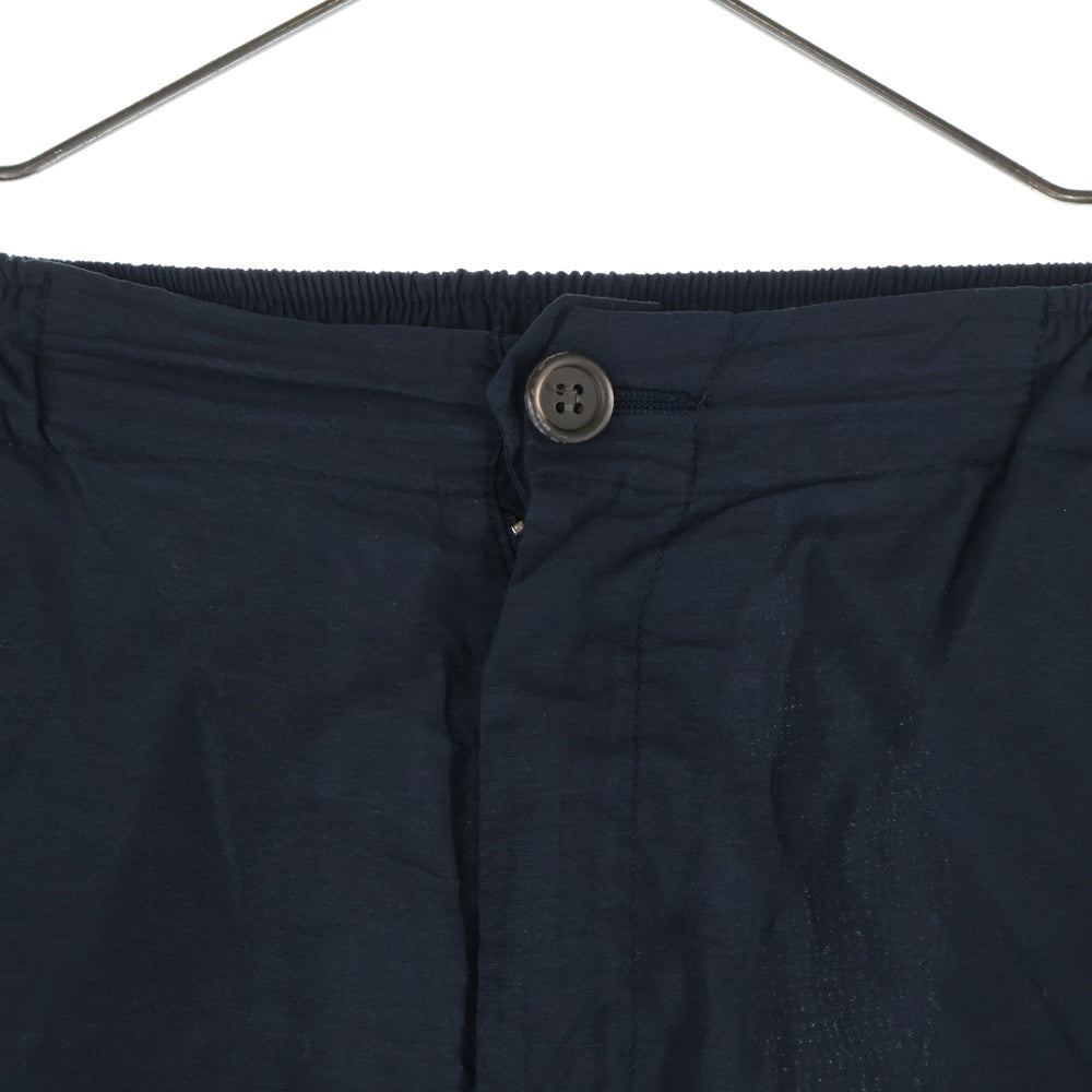 OUR LEGACY(アワーレガシー) ポルトガル製 レーヨンナイロン ジップフライ イージーパンツ ネイビー