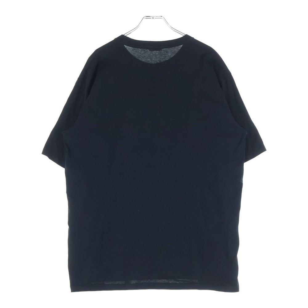 AURALEE(オーラリー) LUSTER PLAITING TEE ラスター プレーティング コットン 半袖Tシャツ カットソー ブラック A00ST02GT