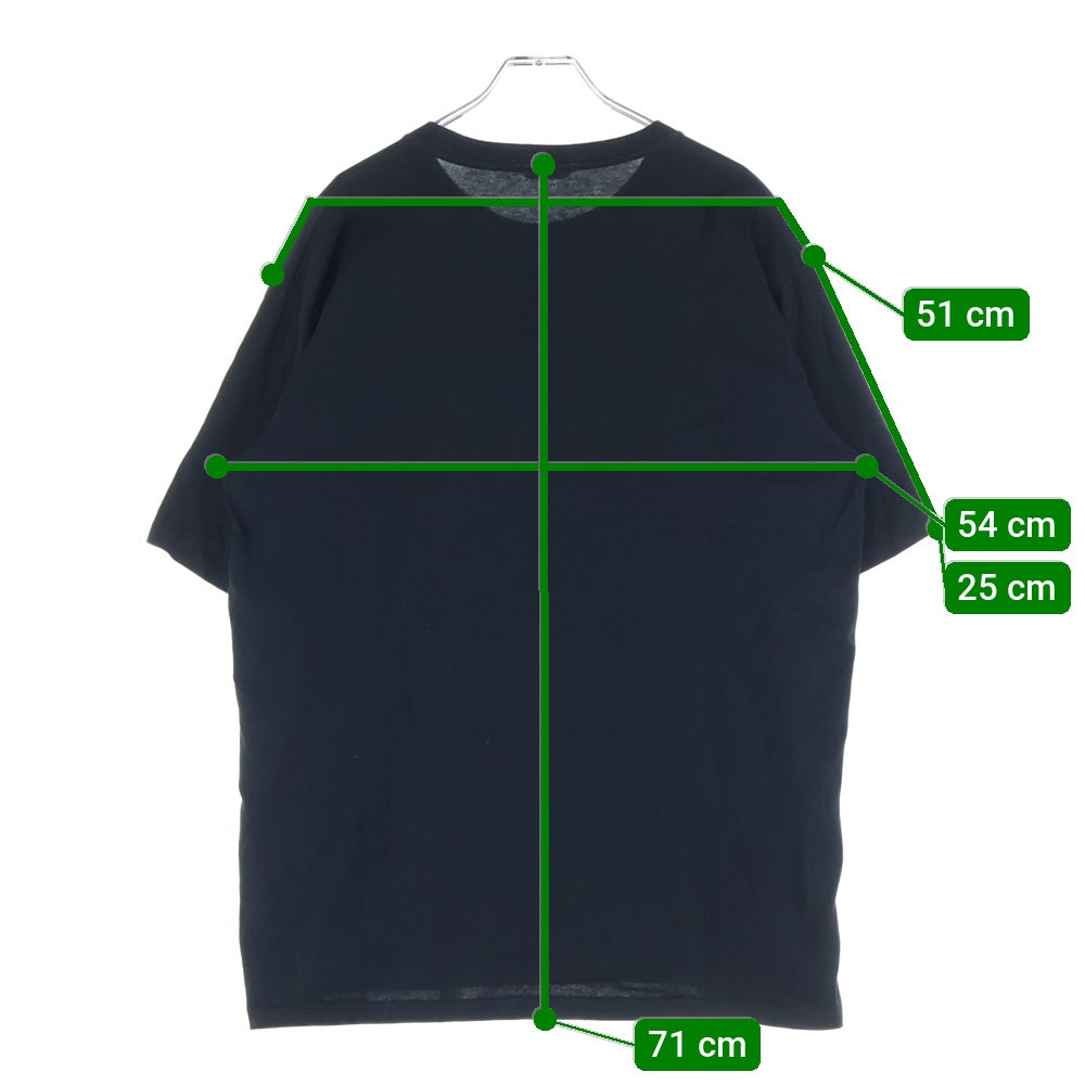 AURALEE(オーラリー) LUSTER PLAITING TEE ラスター プレーティング コットン 半袖Tシャツ カットソー ブラック A00ST02GT