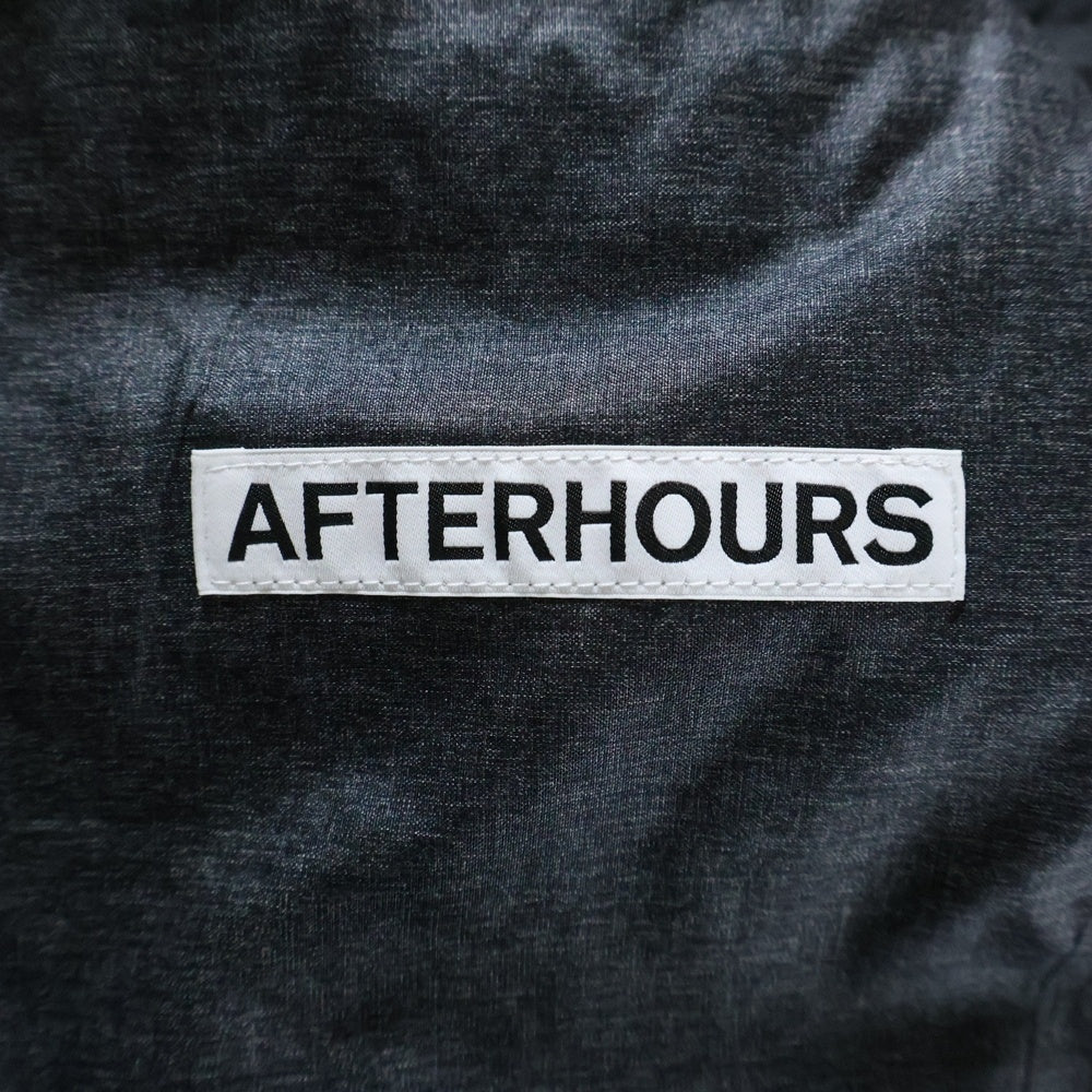 AFTERHOURS(アフターアワーズ) 23SS WORK JACKET ナイロンポリ ワークジャケット ダークグレー A005-C1JK-B001