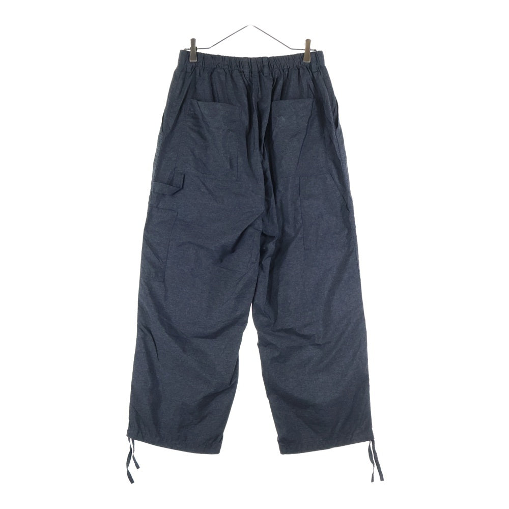 NO BRAND(ノーブランド) AFTERHOURS アフターアワーズ 23SS BAGGY WORK PANTS ドローストリング バギー ワークイージーパンツ ダークグレー A011-C1PT-B001