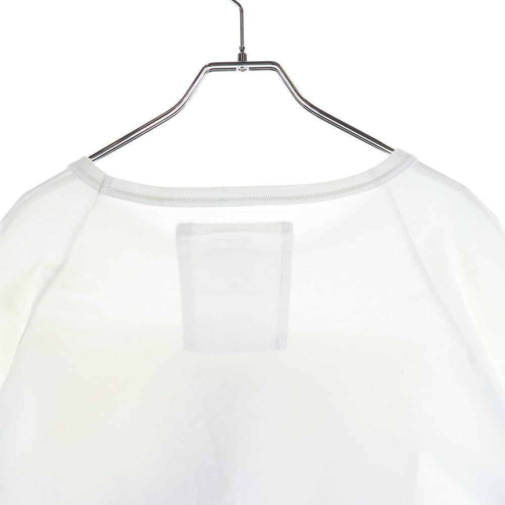 NO BRAND(ノーブランド) AFTERHOURS アフターアワーズ 22AW グラフィックプリント クルーネック 半袖Tシャツ カットソー ホワイト