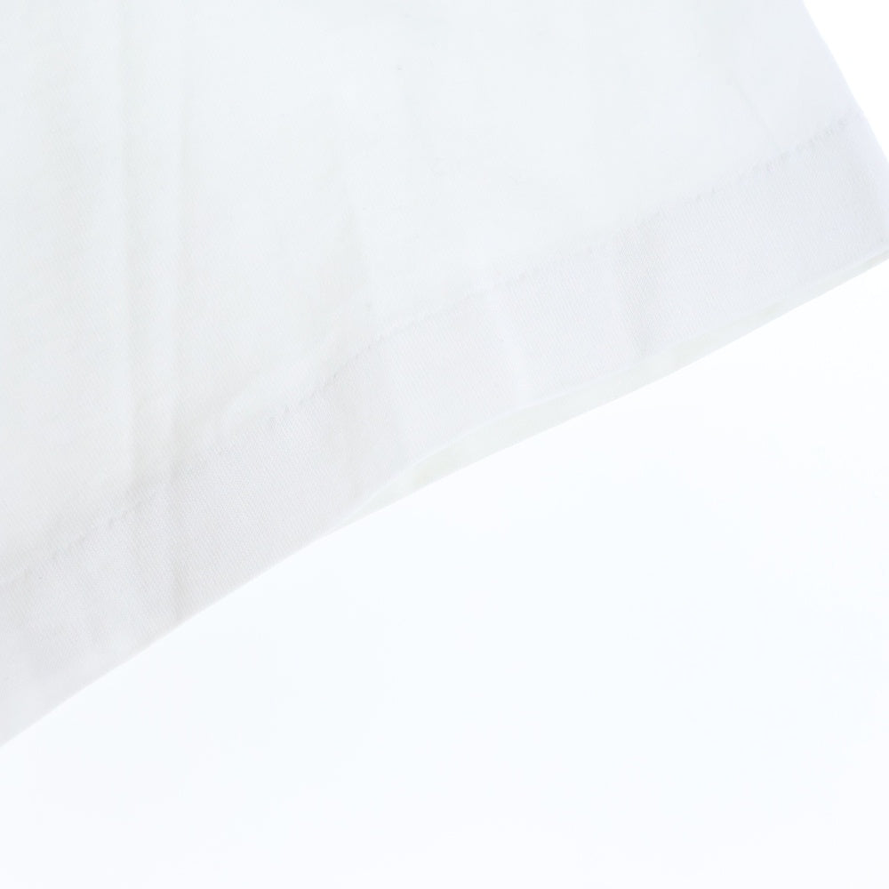 NO BRAND(ノーブランド) AFTERHOURS アフターアワーズ 22AW グラフィックプリント クルーネック 半袖Tシャツ カットソー ホワイト