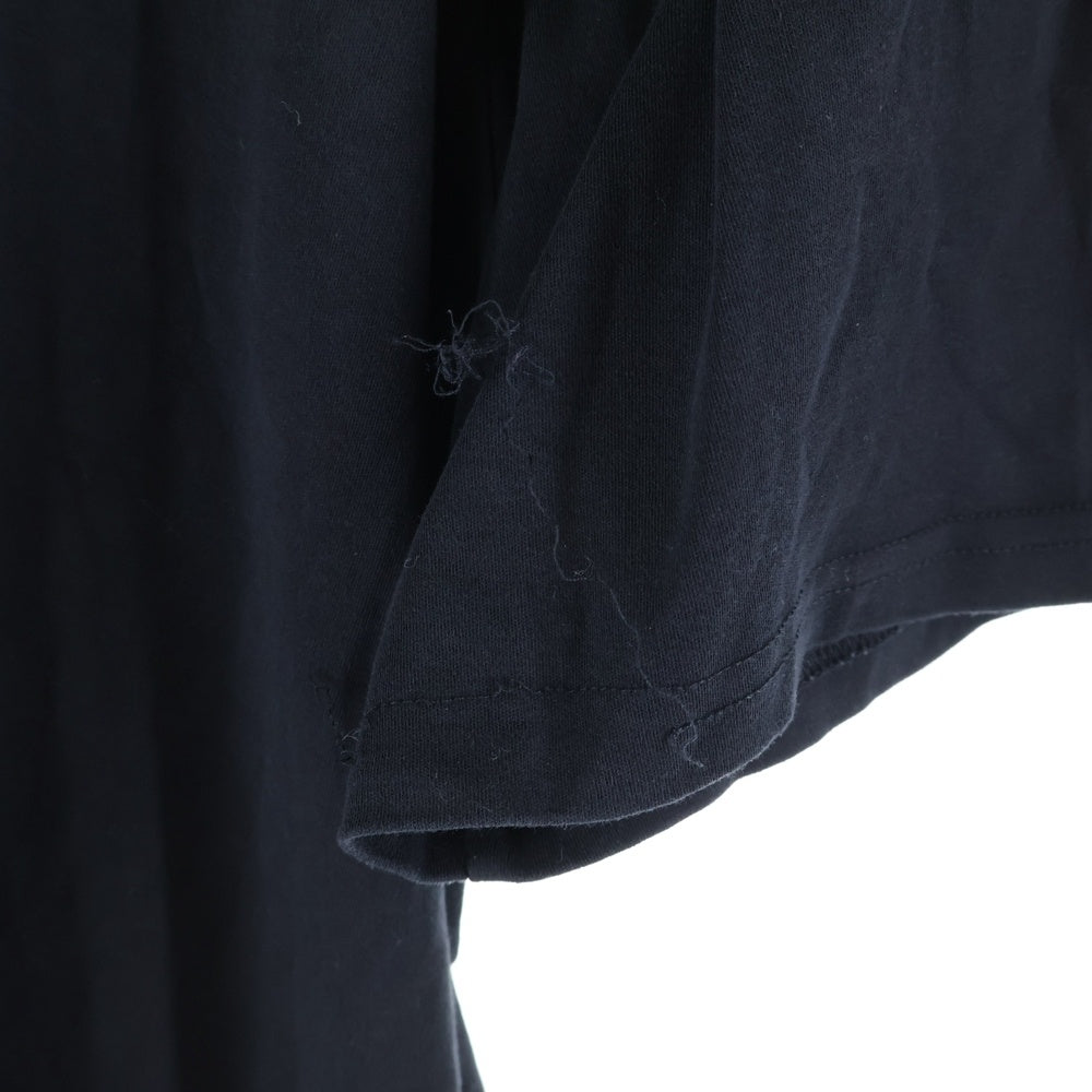 RAINMAKER(レインメーカー) HENLEY-NECK T-SHIRT 日本製 ヘンリーネック コットン 半袖Tシャツ カットソー ブラック RM241-038