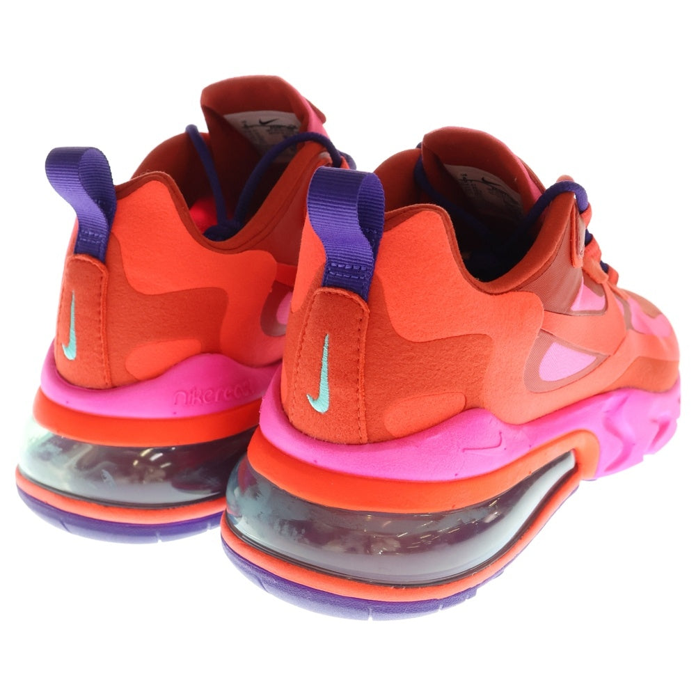 NIKE(ナイキ) AIR MAX 270 REACT ELECTRONIC MUSIC エアマックス270 リアクト エレクトロニック ミュージック ピンク US8/26cm AO4971‐600