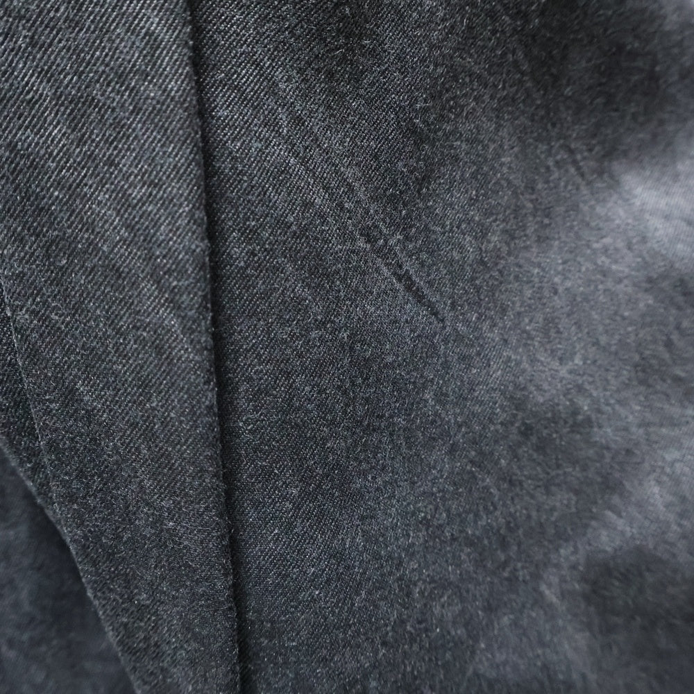 ISAMU KATAYAMA BACKLASH(イサムカタヤマバックラッシュ) イタリアンダブルショルダーレザー 製品染 1B シングルジャケット ブラック 1254-30