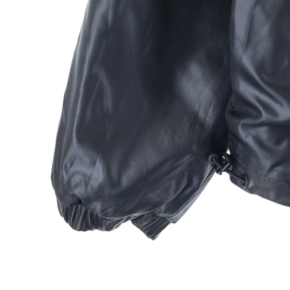 ISAMU KATAYAMA BACKLASH(イサムカタヤマバックラッシュ) 23AW PAISLEY RABBIT FUR + NYLON REVERSIBLE HOODED BLOUSON リバーシブル ジップアップブルゾン 2069-01