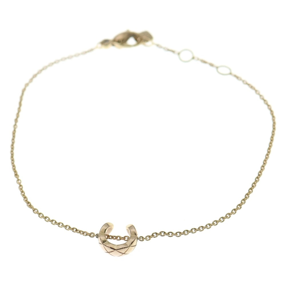 CHANEL(シャネル) ココ クラッシュ コレクション ブレスレット K18BG ベージュゴールド J12303
