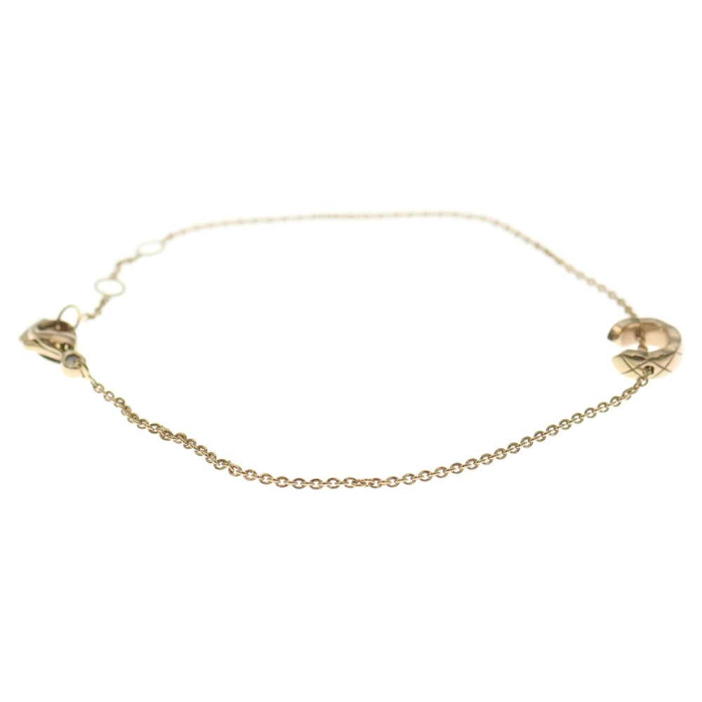 CHANEL(シャネル) ココ クラッシュ コレクション ブレスレット K18BG ベージュゴールド J12303